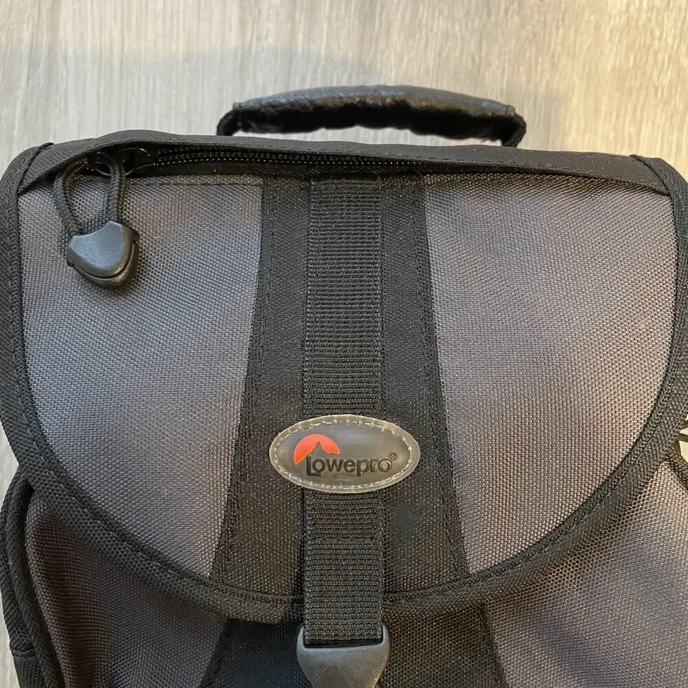 Lowepro EX 140 Camera Bag Black Grey Padded Shoulder Case Travel